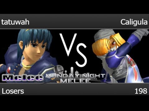 MNM 198 - tatuwah (Marth) vs Caligula (Sheik) Losers - Melee