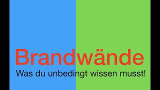 Brandwände, was du unbedingt wissen musst! § 30 MBO