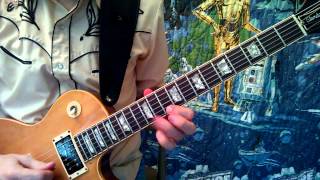 How to Play Reverend Horton Heat's "'D' For Dangerous" Part 5 - solo (nice n slow)
