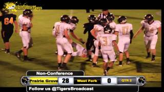 Prairie Grove (42) vs West Fork (0) 2014