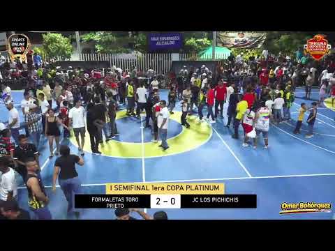 I SEMIFINAL 1ERA COPA PLATINUM - FORMALETAS TORO PRIETO VS JC LOS PICHICHIS - CANTAGALLO BOLIVAR