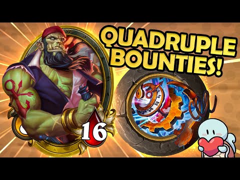 4X ALL BOUNTIES?! | Season 11 Hearthstone Battlegrounds