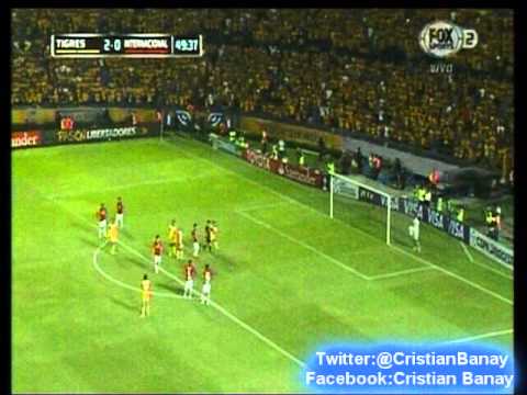 Tigres 3 Internacional  1 (Relato Bambino Pons) Copa Libertadores 2015
