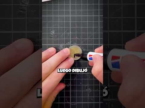 Dibuja usando una moneda 😳