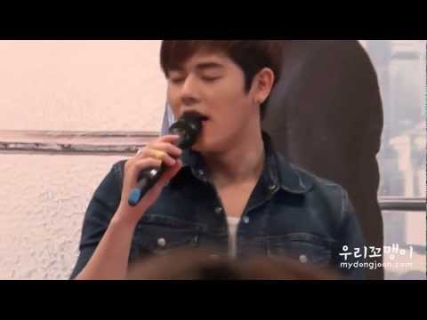 [FANCAM]130210 ZE:A5 Dongjun - She's gone @Osaka