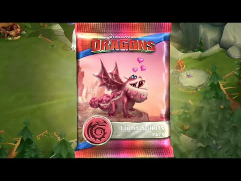 Light Spirits Packs - Get All Dragons: Jewelbilant, Duskgust, Crubble And More - Rise of Berk