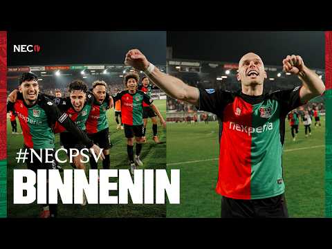 N.E.C. bereikt FINALE na MAGISCHE AVOND in de KUUL | Binnenin #NECPSV