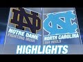 Notre Dame vs North Carolina | 2014-15 ACC Men.