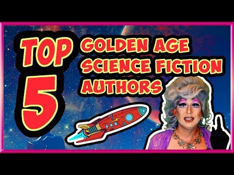 Top Five Golden Age Science Fiction Authors  🚀👽 🚀