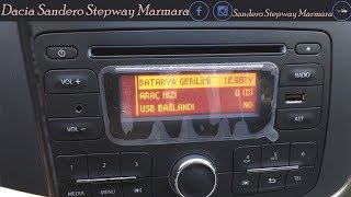 Dacia Sandero Stepway, Duster, Lodgy, Dokker, MCV Logan Teypten Dijital Hız Göstergesi