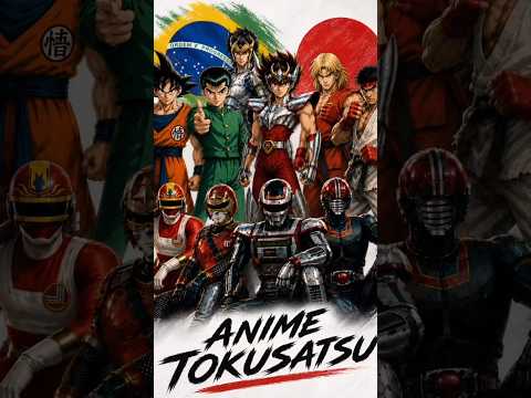 SE VOCÊ CRESCEU COM ANIME E TOKUSATSU, ESSA É PRA VOCÊ! ??