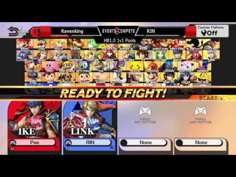Hidden Bosses 4.0 Singles Pools - WIT|Ravenking (Ike) vs Slenderman (Link)