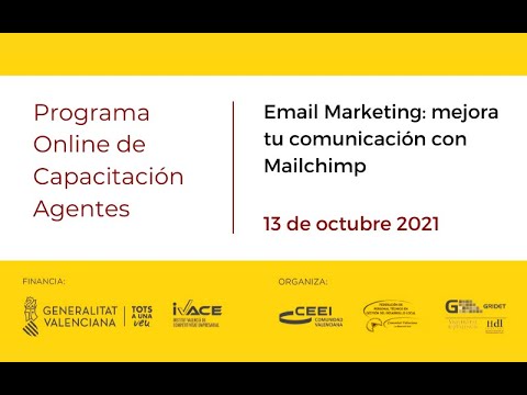 Email Marketing: mejora tu comunicacin con Mailchimp[;;;][;;;]