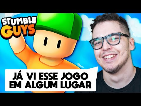 Joguei STUMBLE GUYS Pela PRIMEIRA VEZ