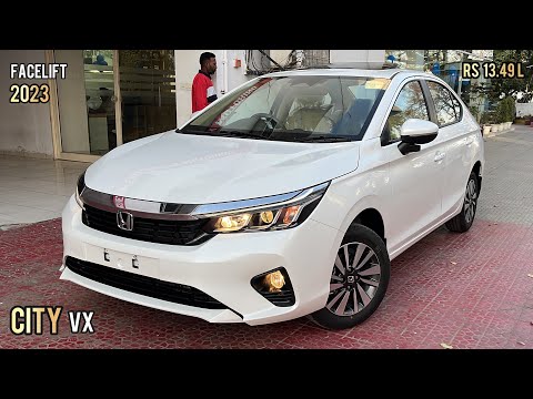 New Honda City Facelift 2023 🔥 City Vx - Rs 13.49L | Better than ZX?  - Detailed Walkaround Review!