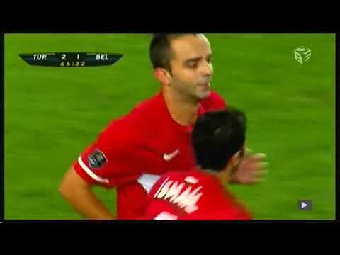 Turkey vs. Belgium - Semih Senturk's goal (highlight)