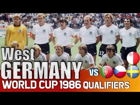 WEST GERMANY World Cup 1986 Qualification All Matches Highlights  | Road to Mexico