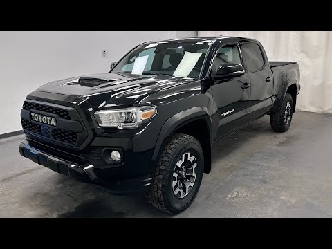 2020 Toyota Tacoma in Black for sale at Davis GMC Buick Lethbridge in Lethbridge, AB