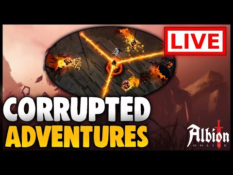 Albion Online LIVE - Corrupty + giveawaye! Zapis z live 27.04.2021
