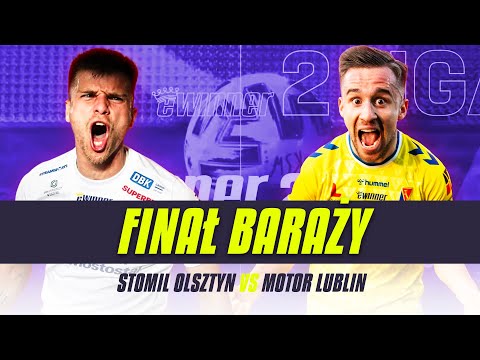 Relacja z meczu Stomil Olsztyn - Motor Lublin 1:1, k. 1:4