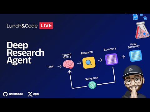 Lunch & Code: Deep Research Agents