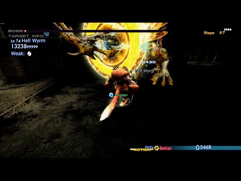 Belias solo Trial Mode - Stages 71 to 89 (Final Fantasy XII: The Zodiac Age Steam 1440p)