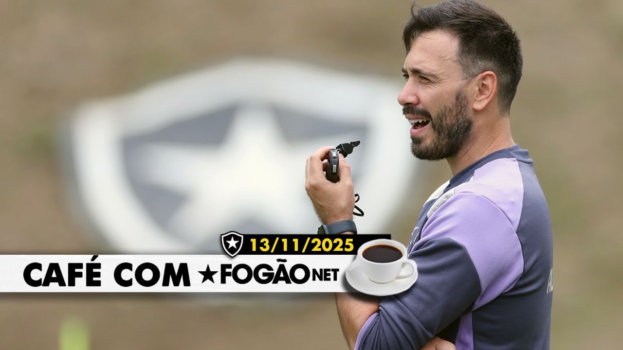 LIVE CAFÉ COM FOGÃONET | Botafogo retoma treinos para reta final; Jordan Barrera ganha moral após Mundial