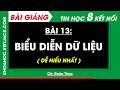 Bài 13. Biểu diễn dữ liệu