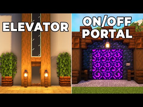 3 Useful Redstone Builds for Survival Minecraft!