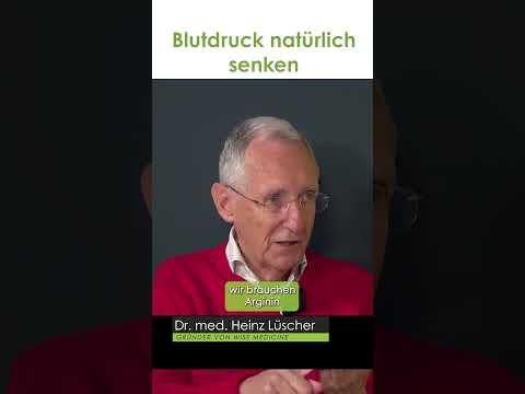 Blutdruck natürlich senken