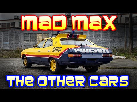 MAD MAX FACTS - THE OTHER CARS! Mad Max Interceptor. Last of the V8's!
