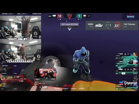 EG C0m Celebrates Advancing to Playoffs After 100T LOSE #VCTAMERICAS