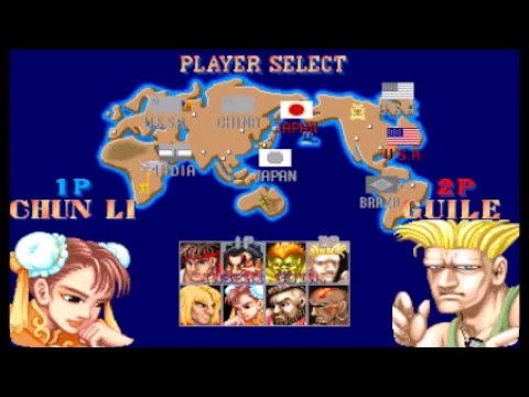 Scrolling Thunder - Character Select - Street Fighter 2 OST Cover