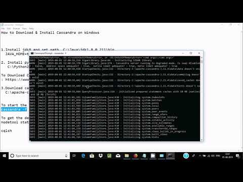 Apache Cassandra Tutorial For Beginners ( Learn Cassandra in 2 hrs )