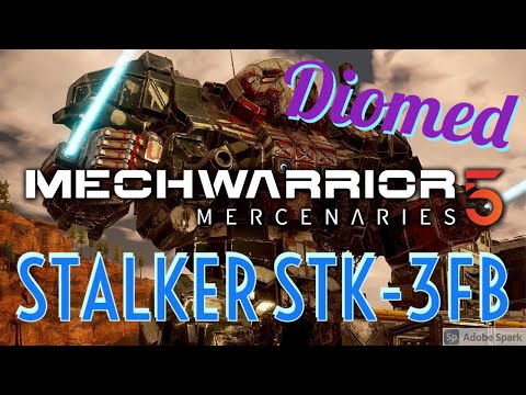 Mechwarrior 5 Heroes of the Inner Sphere   Stalker Assault mech with Lost Tech