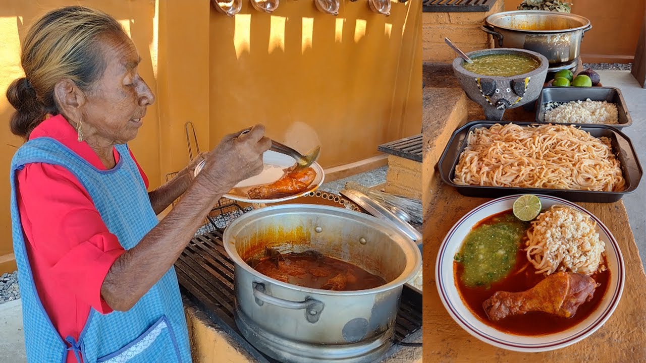 BARBACOA DE POLLO RANCHERA, Asi Se Come En El Sur De Mexico | Doña Lupita