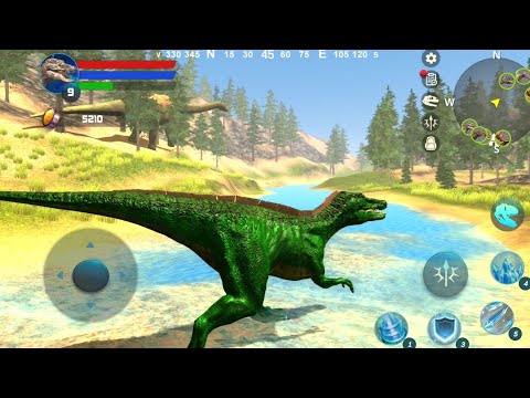 Best Dino Games - Baryonyx vs 3x Baryonyx - Baryonyx Simulator Android Gameplay