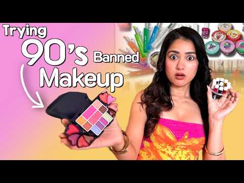 Trying Discontinued Makeup Products from My Childhood 😱 Real or Fake??