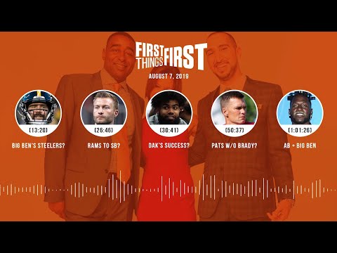First Things First Audio Podcast (8.7.19) Cris Carter, Nick Wright, Jenna Wolfe | FIRST THINGS FIRST