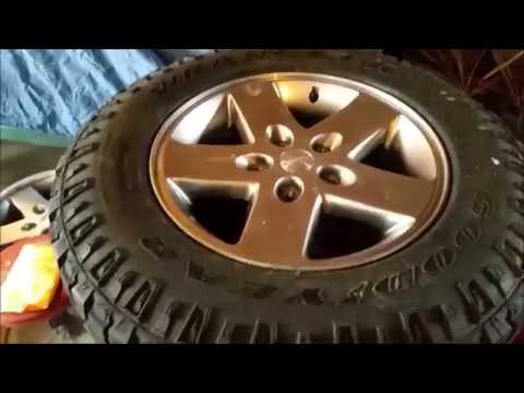 Jeep WK Wheel Spacers + 2014 JK Wheels Install