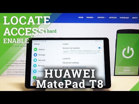 How to Turn Off Location in HUAWEI MatePad T8 – Hide Location Feature