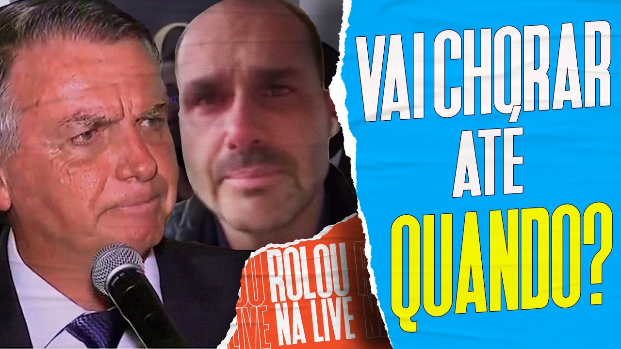 EDUARDO BOLSONARO SE LICENCIA COMO DEPUTADO, FOGE PARA OS EUA E CHORA COM O PAI | Galãs Feios