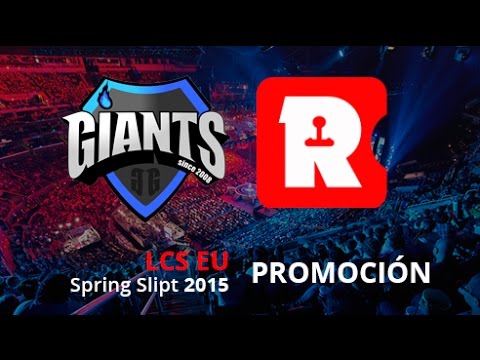 Giants Gaming vs Reason Gaming - Mapa 2 - Promoción - LCS EU Spring Split 2015 - Español