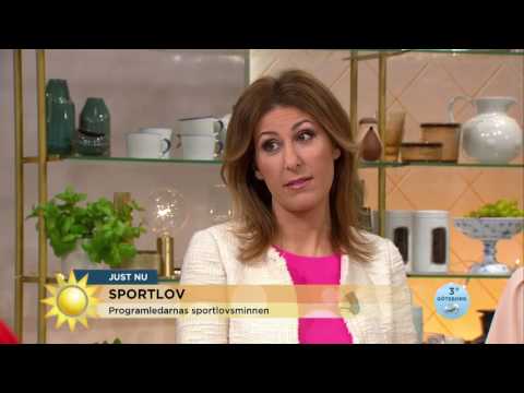 Programledarna om sportlovsmatsäcken - Nyhetsmorgon (TV4)