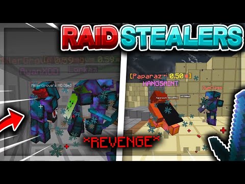 THEY TRIED TO STEAL OUR RAID AND THIS HAPPENED... *RAIDABLE* | Minecraft Hcf
