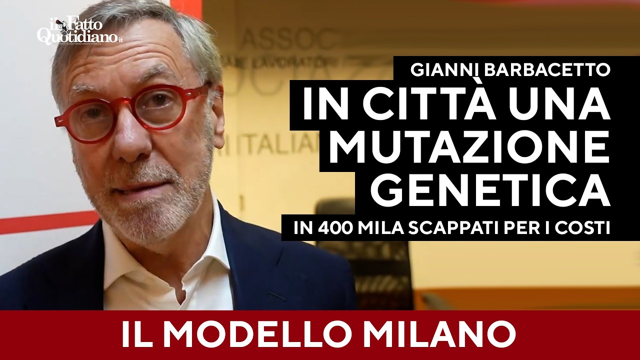 Barbacetto: “A Milano una mutazione genetica, 400mila persone l'hanno lasciata per colpa dei costi”