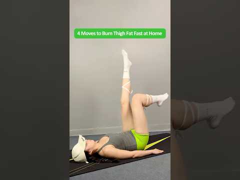 4 Simple Home Exercises to Slim Inner, Front & Back Thighs Fast