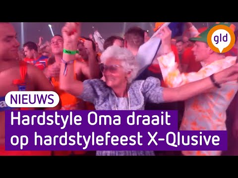 Liesbeth (75) is dj op Arnhems hardstyle-festival