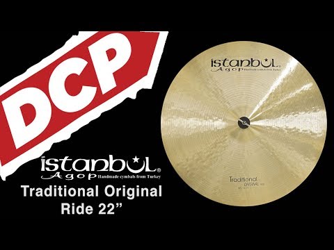Istanbul Agop Traditional Original Ride Cymbal 22" 2202 grams ORR22