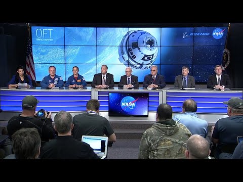 Boeing Starliner Orbital Flight Test, Post-Launch Press Conference, December 20, 2019